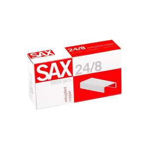 Sax 24/8 réz tűzőkapocs (1000 db/doboz) 78984970 