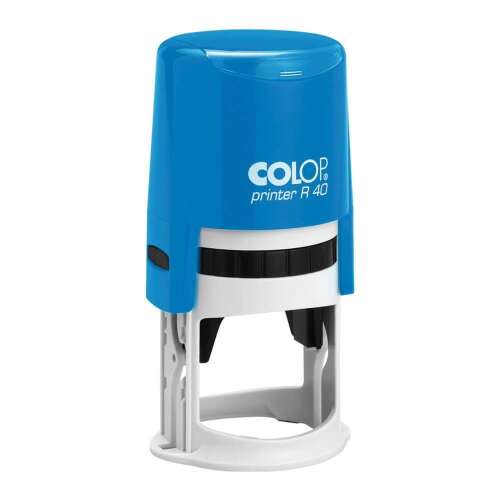 Colop Printer R40 önfestékező bélyegző kék ház kör lenyomattal - Colop