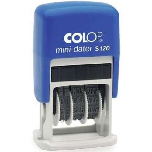 Colop mini-dater S120 dátumbélyegző, kék