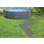 Saltea puzzle Intex în jurul piscinei, gri, 50x50cm