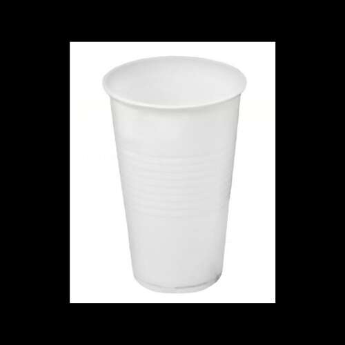 3 dl Plastic Cups 50 pcs/pack white