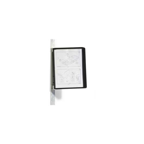 Bemutatótábla tartó, Durable Vario® Magnet Wall 5, fekete 78767183 - Durable