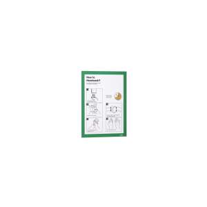 Durable Duraframe® A4 grüner magnetischer Rahmen für Poster, Anweisungen und Informationen - Displaysysteme