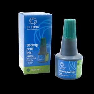 Bluering® Bélyegzőfesték, Zöld, 30ml - Bélyegzőfesték
