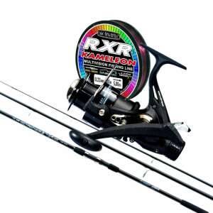 Jaxon tenesa horgászbot szett 390 cm, orsóval, zsinórral és két bottal - Bojlis szett