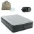 Intex inflatable air mattress set with pump and carry bag