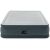 Intex gray inflatable double air mattress with built-in electric pump