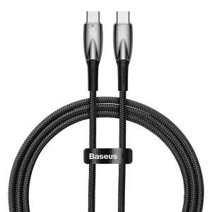 Baseus Glimmer USB-C auf USB-C Kabel, 100W, 1m, schwarz - USB-Kabel