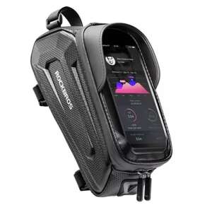 Rockbros B68 torba na telefon do roweru, czarna, wodoodporna, dotykowa - Rockbros