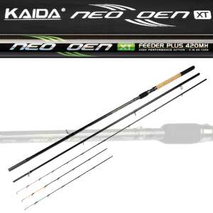 KAIDA Neo Feeder Plus XT Prémium 420cm feeder horgászbot, 3 spicc, karbon, 60-120g dobósúly - Lékhorgász bot