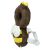 Side view of Biztonsagi Hatizsak baby head protector in bee design