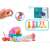 Rolimate 4 in 1 Fishing Game, wooden toy for kids, includes fishing rods, magnetic fish, worms, and other accessories