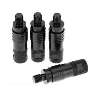 Black quick release connectors for electric bite alarms, fishing accessories - Bite Alarm