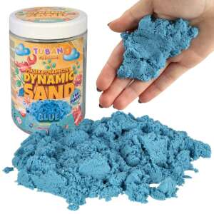 Tuban Dynamic Sand, blue kinetic sand, 1kg, for kids, play, creative, molding, sculpting - Tuban