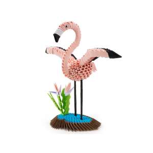 Alexander 3 D-s origami készlet - flamingó 49198600 
