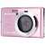 AgfaPhoto Compact DC5200 digital camera, pink, front view, 21 megapixels, 8x digital zoom
