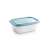 4FOOD 2.0L Freezer Storage Container with Basket, Blue Lid