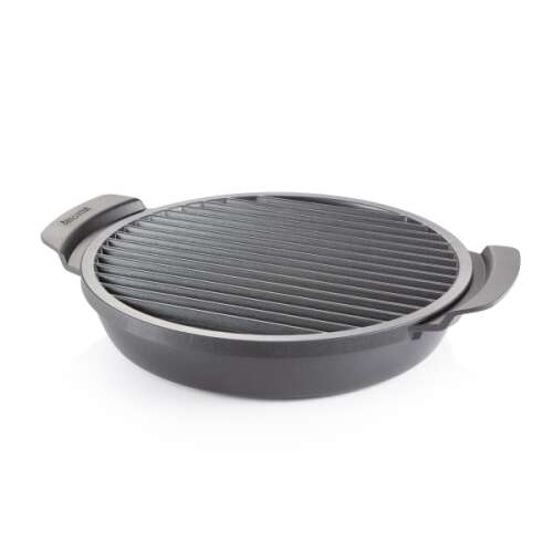 Tescoma PREMIUM Smokeless Grill Pan, 30.5 cm, non-stick, for stovetop and grill