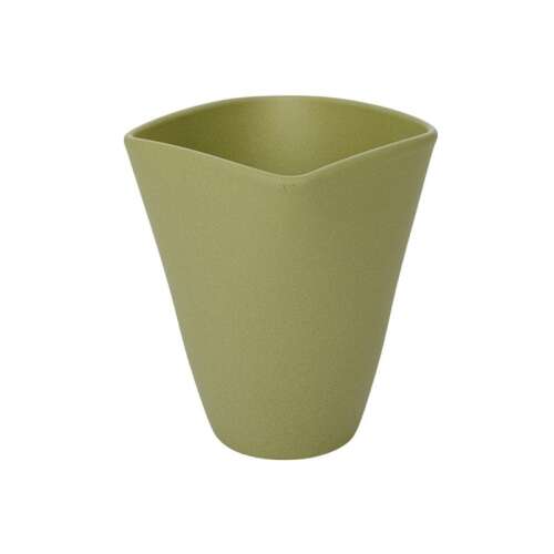 Quatro Struktur orchidea váza, matt bambusz, 14cm