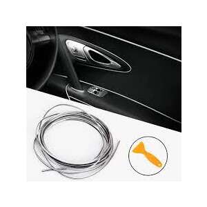 Autodekorband 5 m silber