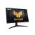 Asus TUF Gaming VG32AQL1A monitor oldalnézete, állvány látható