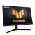 Asus TUF Gaming VG32AQL1A monitor oldalnézete, állvány látható