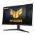 Seitenansicht des Asus TUF Gaming VG32AQL1A Monitors mit Standfuß