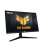 Seitenansicht des Asus TUF Gaming VG32AQL1A Monitors mit Standfuß