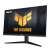 Seitenansicht des Asus TUF Gaming VG32AQL1A Monitors mit Standfuß
