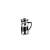 Tescoma TEO 0,6L French Press Kaffe- und Teemaschine, Edelstahl und Glas, schwarzer Griff