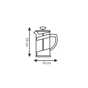 TESCOMA TEO coffee and tea maker 1.0 l 53194101 - French press