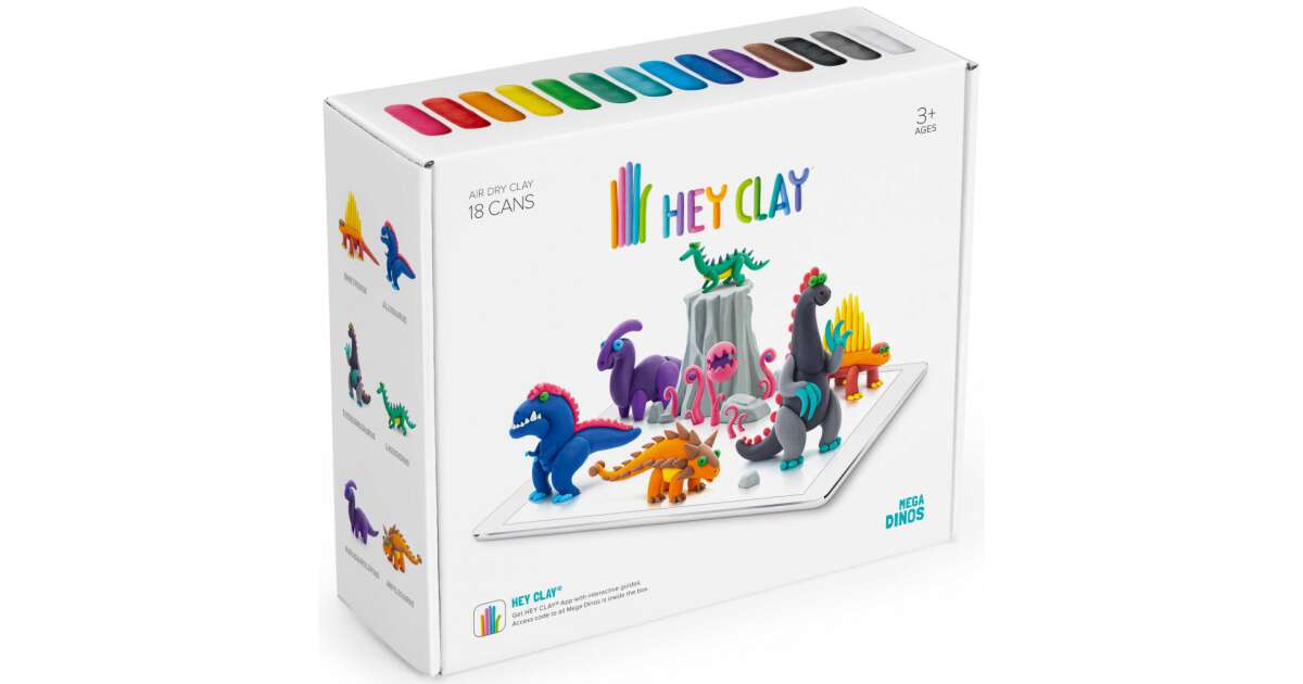 Hey Clay Dinosaurs Set — Kidstuff