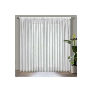 Eurofirany Áttetsző Függöny - Fehér - 300x270 cm