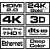 HDMI kábel tulajdonságok: HDMI 2.0, 4K, 3D, Dolby True HD, DTS-HD Master Audio, Ethernet, Deep Color