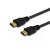 Savio CL-37 HDMI kábel, 1 méter, standard A típusú, fekete