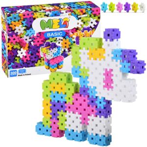 WAFLE blokkok Basic 300 db, Pink