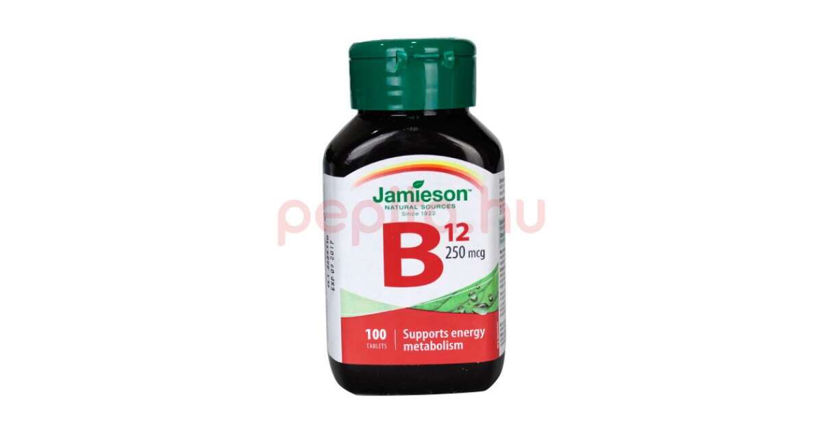 JAMIESON B12-VITAMIN TABLETTA 100DB | Pepita.hu