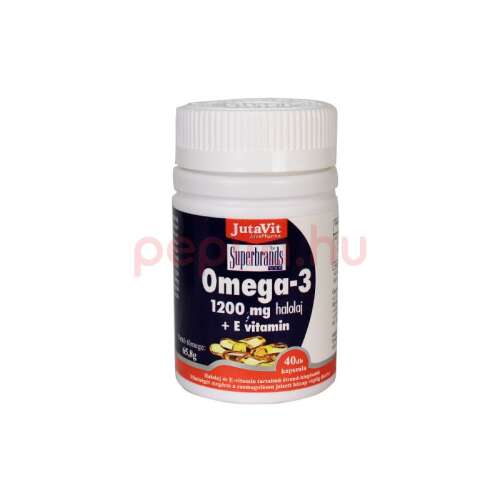 JUTAVIT OMEGA 3 HALOLAJ 1200MG KAPSZULA 40DB Pepita.hu