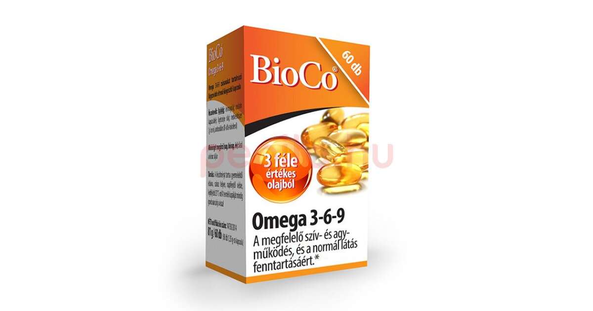 BIOCO OMEGA 369 KAPSZULA 60DB Pepita.hu
