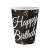 B&C Happy Birthday Paper Cups 6 pcs 250ml 50302013