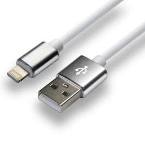 Cablu USB A la Lightning Everactive CBS-1MW 1 metru alb - Cabluri de date