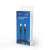 Savio CL-160 USB C - USB C kábel csomagolás, 2 méter hosszú, fekete