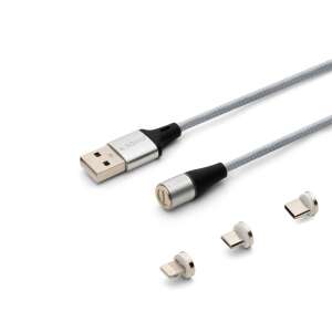 Kabel USB Savio CL-156 z końcówkami USB-A, USB-C, Micro-USB i Lightning - Kabel USB
