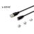 Kabel magnetyczny USB Savio CL-152 z wymiennymi adapterami