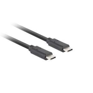 Kabel Lanberg CA-CMCM-32CU-0010-BK USB-C do USB-C, 1 metr, czarny - Lanberg Kabel USB