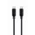 Gembird USB-C - USB-C Kábel 1.5m Fekete Közelkép