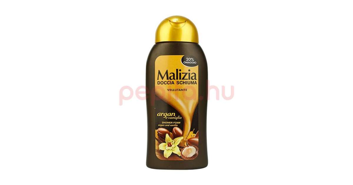 MALIZIA GEL DE DUȘ CU ULEI DE ARGAN ȘI VANILIE 300ML | Pepita.com