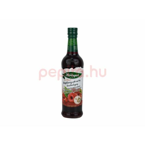 HERBAPOL MÁLNA-CSIPKEBOGYÓ SZÖRP D-VITAMINNAL 420ML