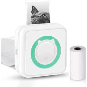Portable Mini Bluetooth Printer, Wireless Thermal Printer, Print Photos, Labels, Receipts, Notes - Portable photo printer