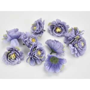 Curly cap de floare violet 4cm 10 buc / pachet 49259910 Plante si flori artificiale